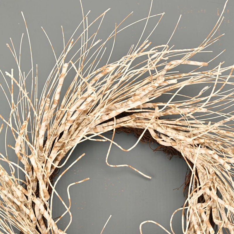 26"  Handmade Spring Birch Vine Wreath