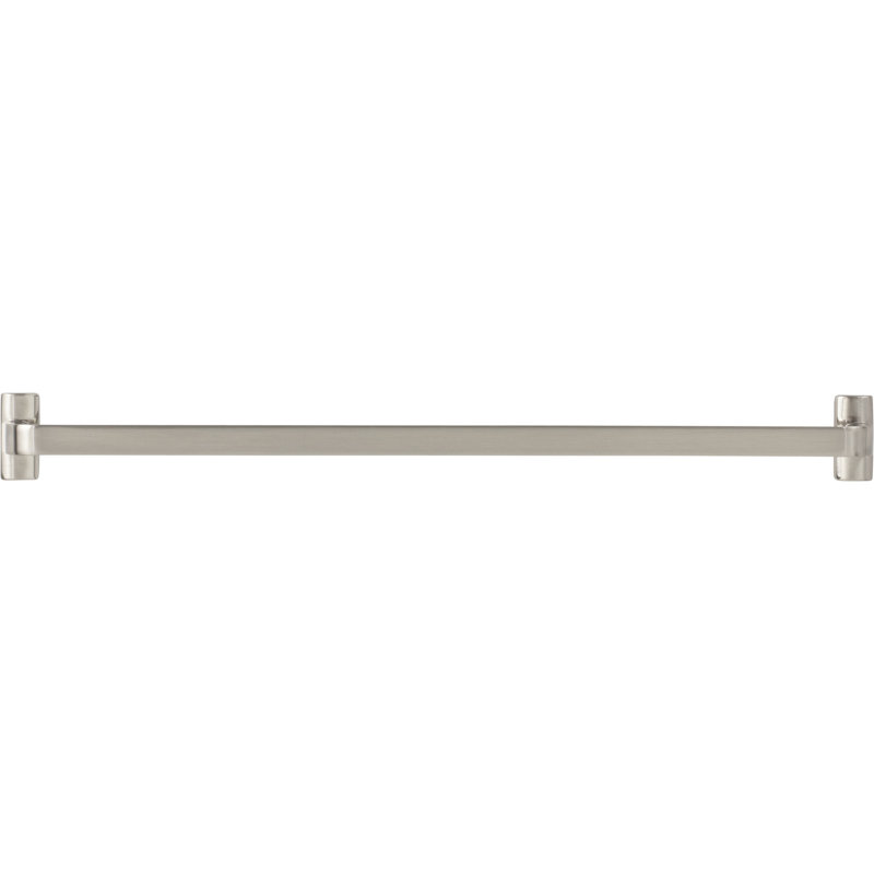 Harrison Bar Pull, Brushed Satin Nickel, 12" Center to Center