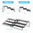Freestanding Spice Rack with Adjustable Racks