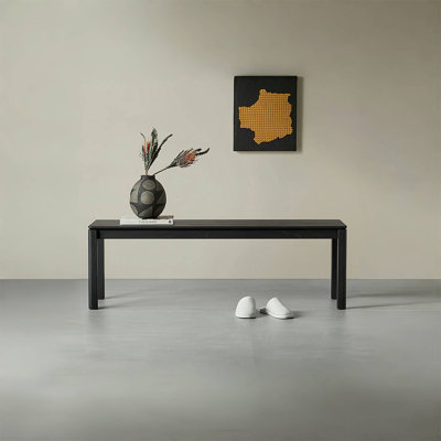 Banc en bois massif Nyree