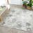 Tropical Leaf Floral Outdoor Area Rug-116192060