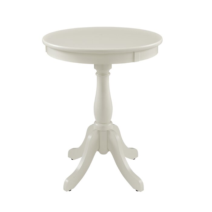 Charlton Home® Branca Pedestal End Table & Reviews | Wayfair