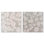 «Neutral Serenity Floral Art», ensemble de 2 impressions sur toile par 