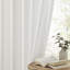 Polyester Semi Sheer Grommet / Eyelet Curtain Panel Pair-1561130661