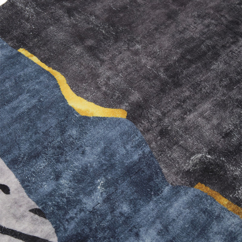 Fabricius Abstract Area Rug, Rectangle 60cm x 120cm