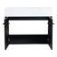 Armoire de salle de bain 30 po, fixation murale de style châtaignier noir, lavabo en résine à bords épais, portes silencieuses, meuble-lavabo 30 po avec lavabo, charnières de porte à fermeture douce, décor contemporain-1470450270