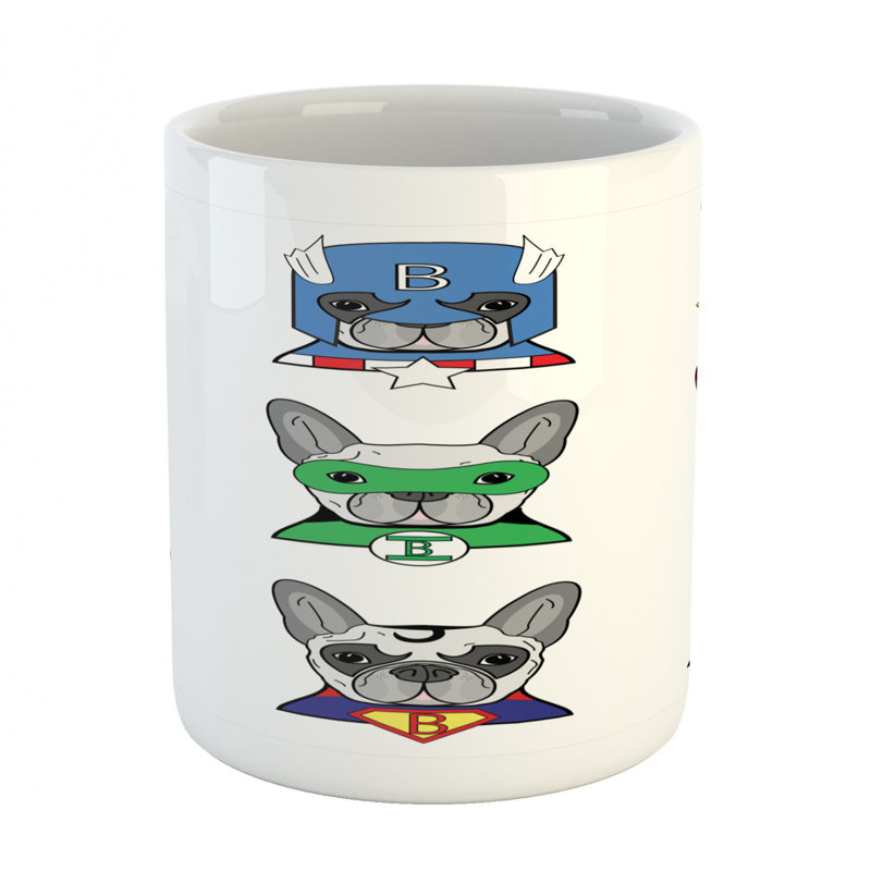 Grande tasse à café superhero