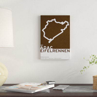 « 1927 eifelrennen », reproduction d’impression sur toile chungkong
