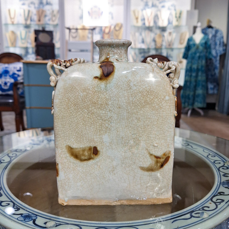 Porcelain Vase Cloud Blossom Square