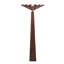 Furrow 65-in Red Floor Lamp-724173052