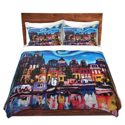 Ensemble de housse de couette starry night amsterdam
