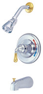 Polished Chrome / Polished Brass