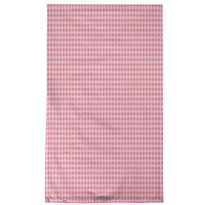 Serviette de thé à diamants fêtes