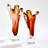 Iris Vase-Dark Amber-Sm-101946647