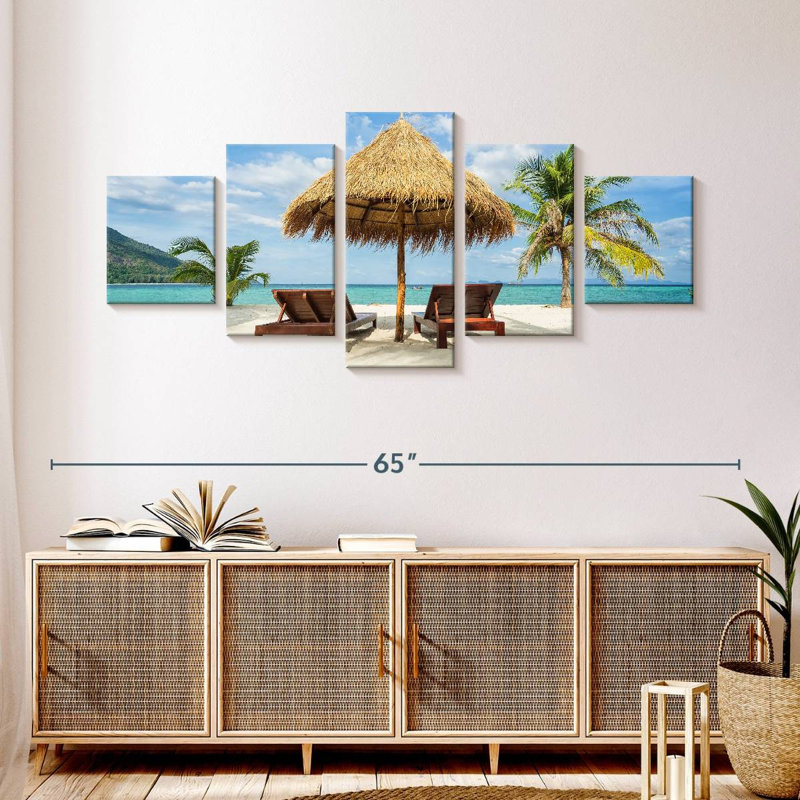 Scène Koh Lipe Attoria, H 24 po x l 55 po