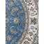Tapis unique bleu clair de 7 pi 11 po