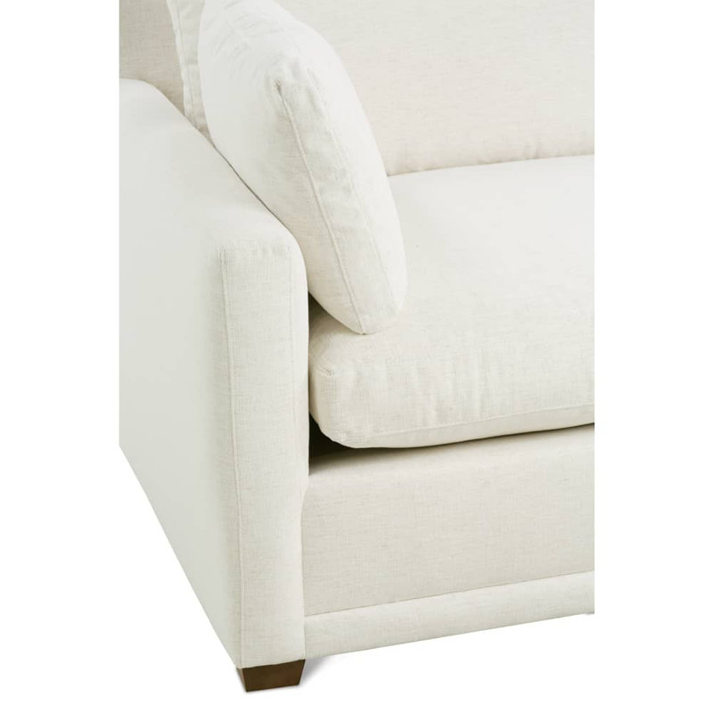Sylvie Bench Seating Sofa, Natural, Latte