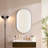 Wall Mirror Metal Oval Mirror-1129459293