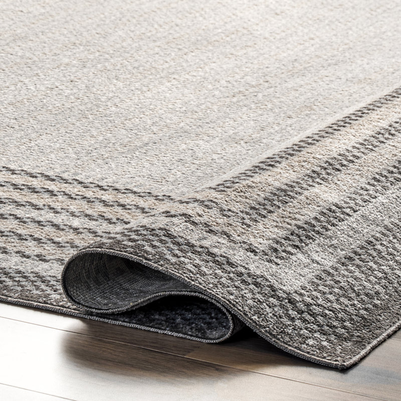 Tapis lavable à la machine Anya, Rectangle 8 pi x 10 pi