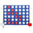  Jumbo 4-to-Score Game Set, Giant 4-in-a-Row Game for Teens and Adults, 3.3FT Family Games for Outdoor Yard & Indoor Party with 42 Rings