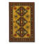 Tapis tissé orange traditionnel Mosso-920814146