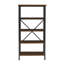 Étagère à livres en acier Kilmersdon H 54 po x l 26 po