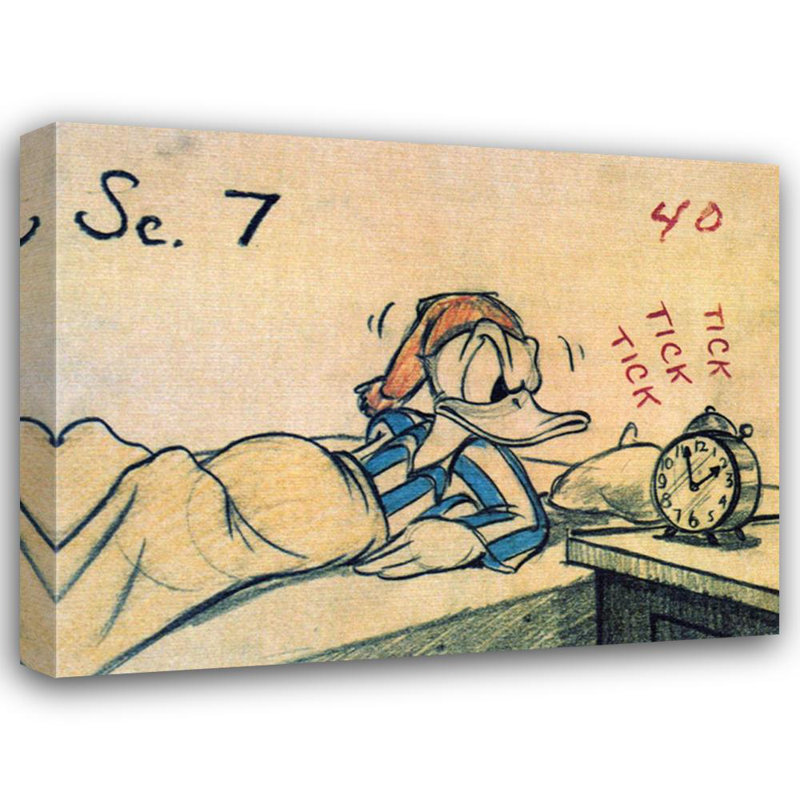 Early to Bed, 1941, 14" H x 18" W