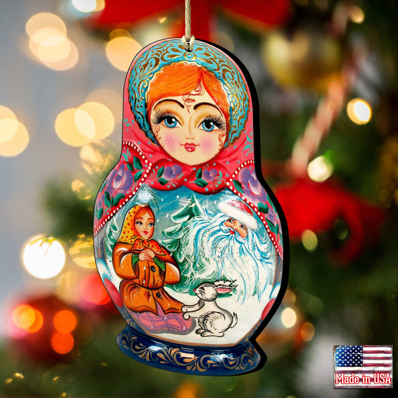 Ornement suspendu Tidaholm Matreshka