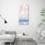 Shiny Background - Wrapped Canvas Print