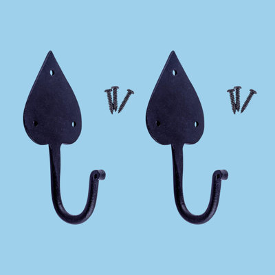 Paquet de 2 patères Spade
