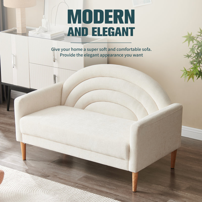 Ebern Designs Michala Upholstered Loveseat & Reviews | Wayfair