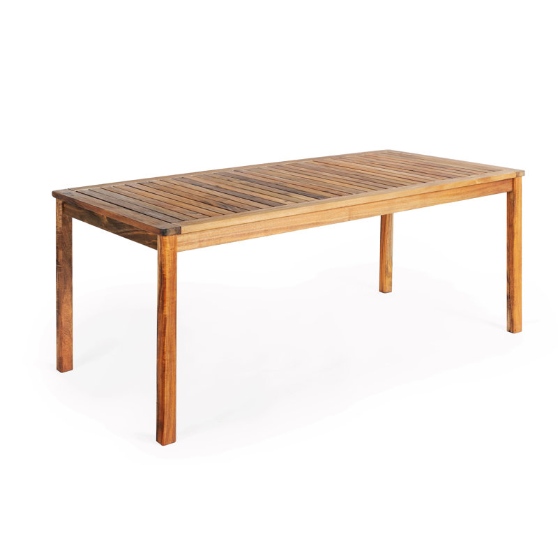 Acadia Outdoor Long Table 30" x 60", 24" H x 60" W x 30" D