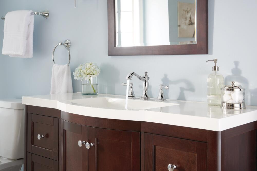 Cassidy™ Widespread Bathroom Faucet with Drain, Chrome