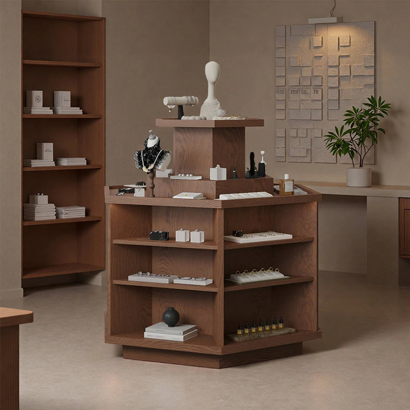 Vitrine multicouche ， Un excellent choix pour les bijoux, les vêtements et les vitrines de boutique