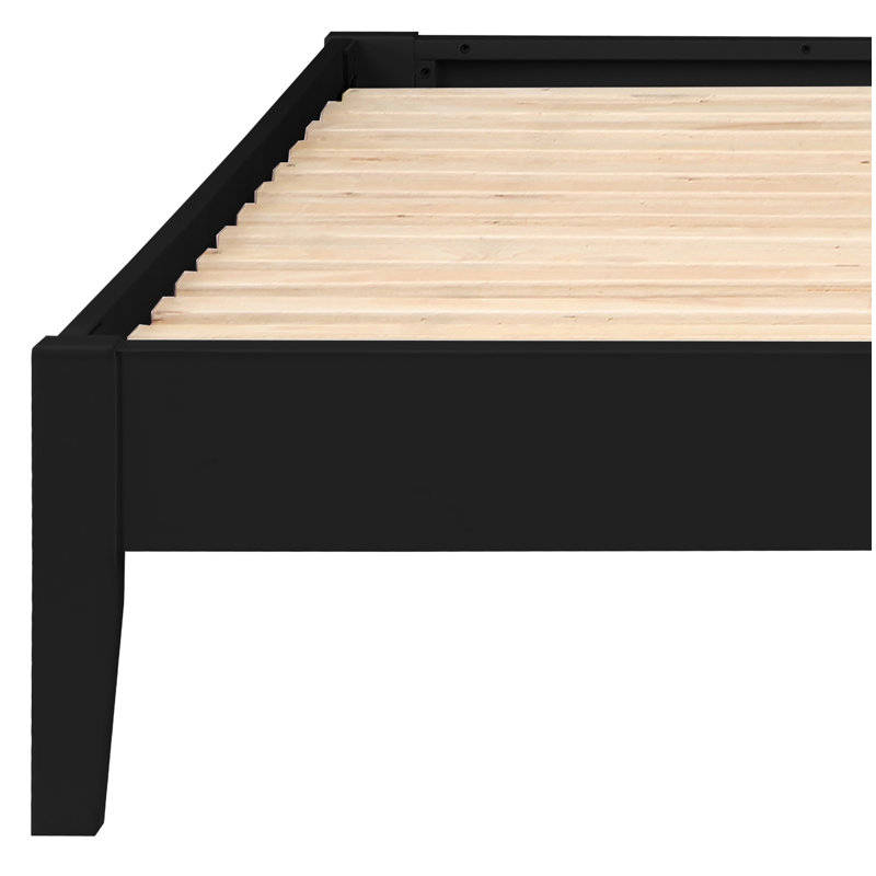 Spivey Platform Bed, Black, Twin