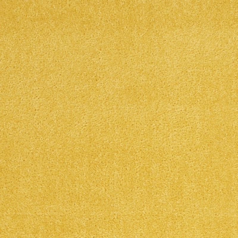 Tapis jaune uni Mullican Sandy, Tapis de couloir 2 pi x 6 pi