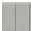 Structure de lit vidaXL sans matelas Hanko gris clair 100x203 cm velours-139011349-139011354