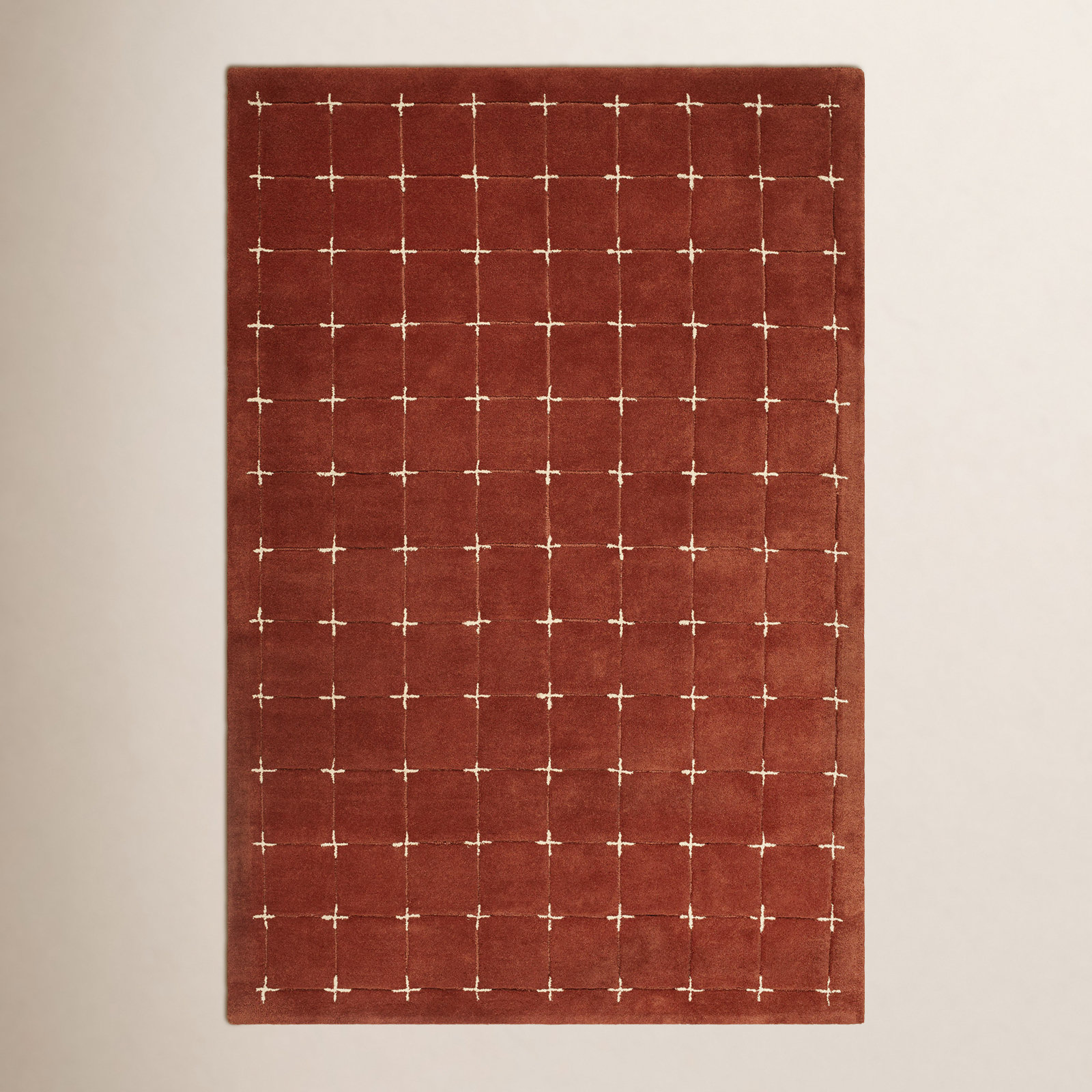 Mallory Hand-Tufted Geometric Rug, Rectangle 5' x 8'