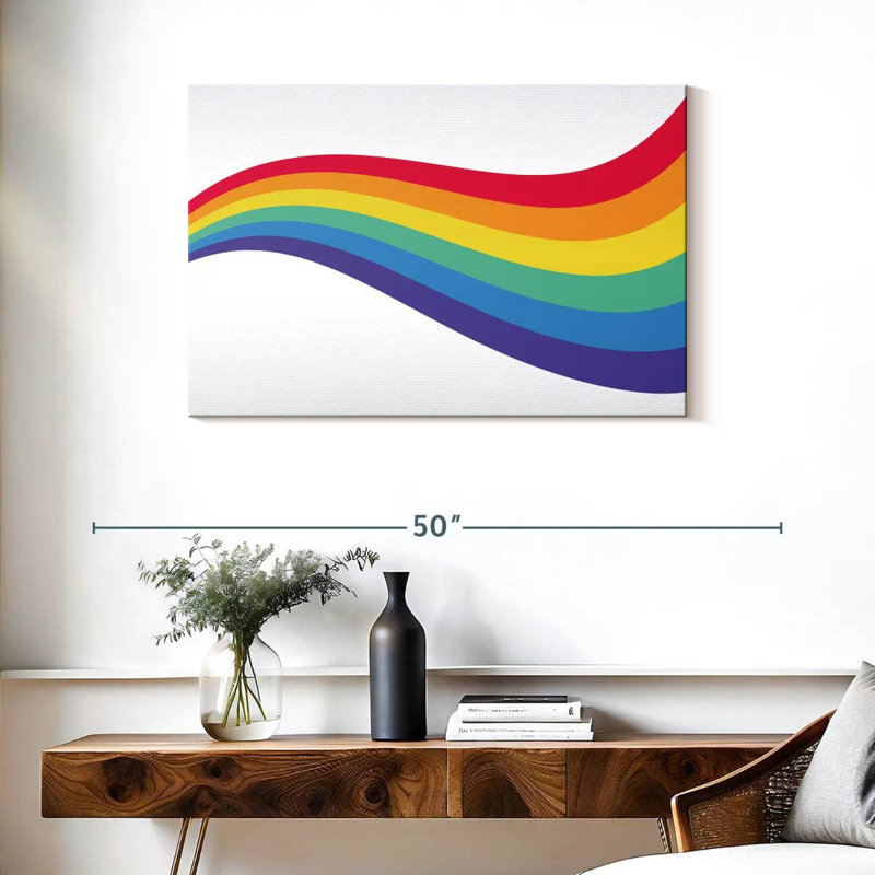 Couleurs de la fierté éternelle, H 24 po x l 36 po