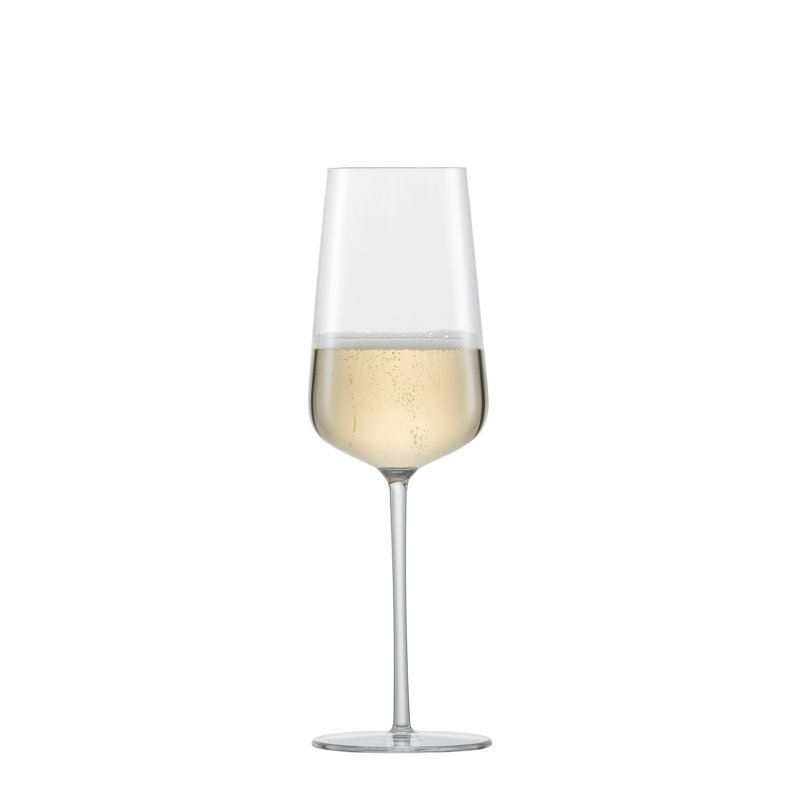 Vervino Champagne Lead Free Crystal Flute, 11.8 Oz