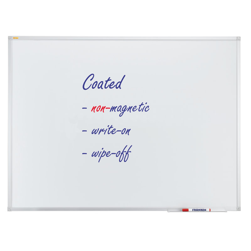 X-tra!Line® Wall Mounted Whiteboard, 120cm H x 180cm W x 3cm D