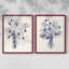 Impression coquelicots bleu marine I-Premium - prêt à accrocher - aucun clou requis - aucun clou requis-1911668563-1911668572
