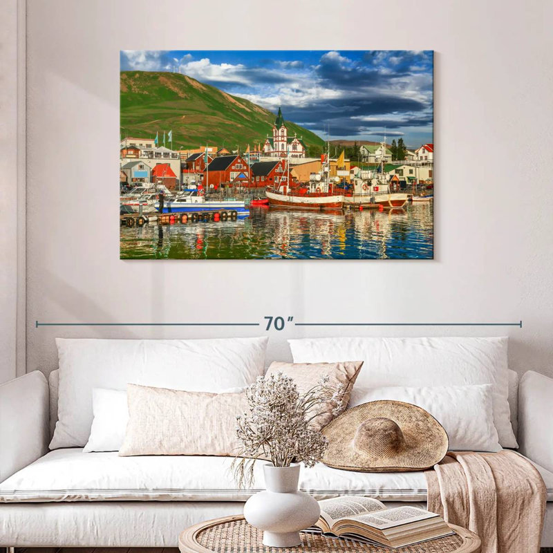 Port Gillard Husavik, H 30 po x l 45 po