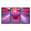 «Pink and Purple Bowling Strike Celebration» - ensemble de reproductions d'art mural-107182340-107182332