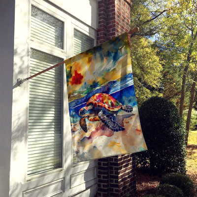 Double Sided 40'' H x 28'' W Polyester House Flag