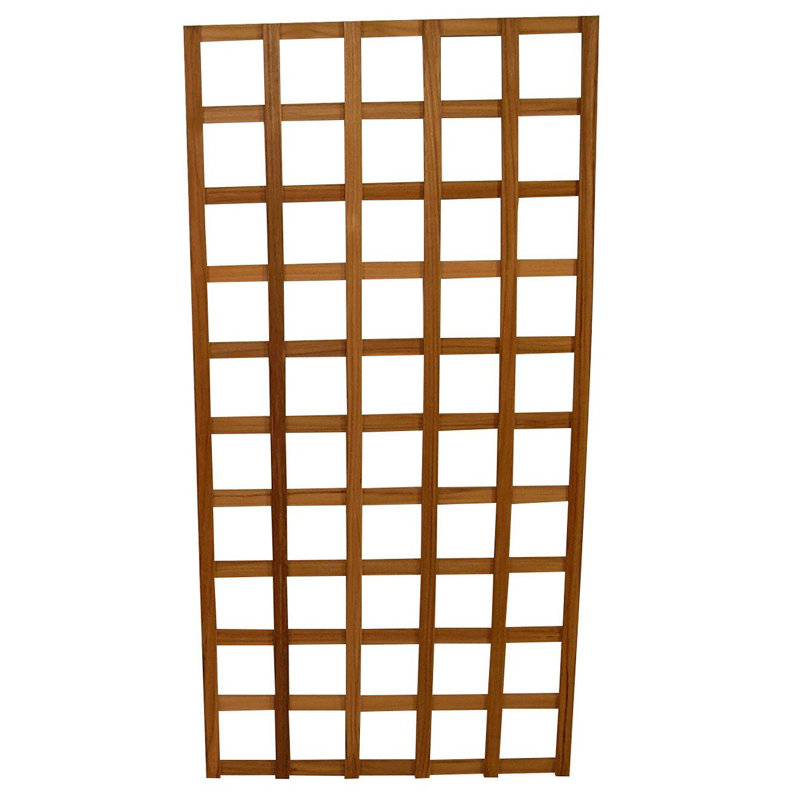 Nderim 24'' H Wood Lattice Panel Trellis, 24" H x 60" W