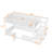 Metal Twin Over Twin Bunk Bed with Stairs Storage & Safety Railings-1270634597