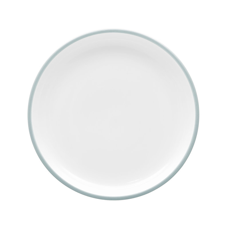 Petites assiettes en pierre Norortake Colortex, 6 po, Turquoise