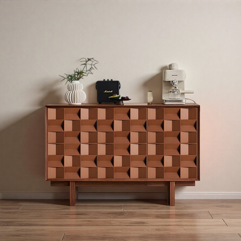 Retro Multi-Functional Sideboard, 35.43" H x 47.24" W x 15.75" D