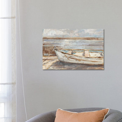 «Weathered Row bateau II» par Ethan Harper - reproduction d'art